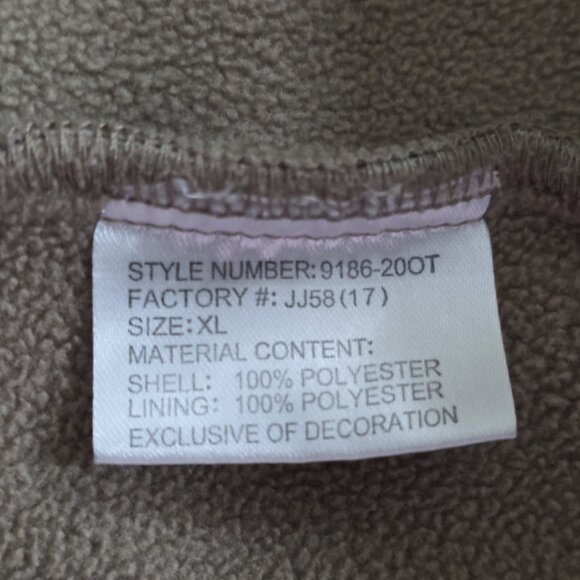 Huntworth Jacket Mens XL Camo Oak Tree Full Zip LS Pockets Fleece Inside Hunting - Picture 12 of 16